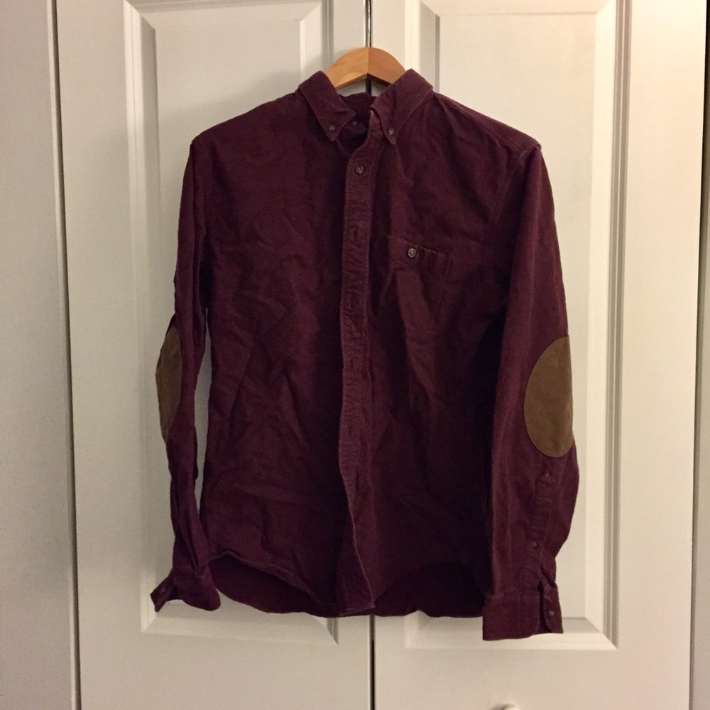 J Crew Elbow Patch Shirt
